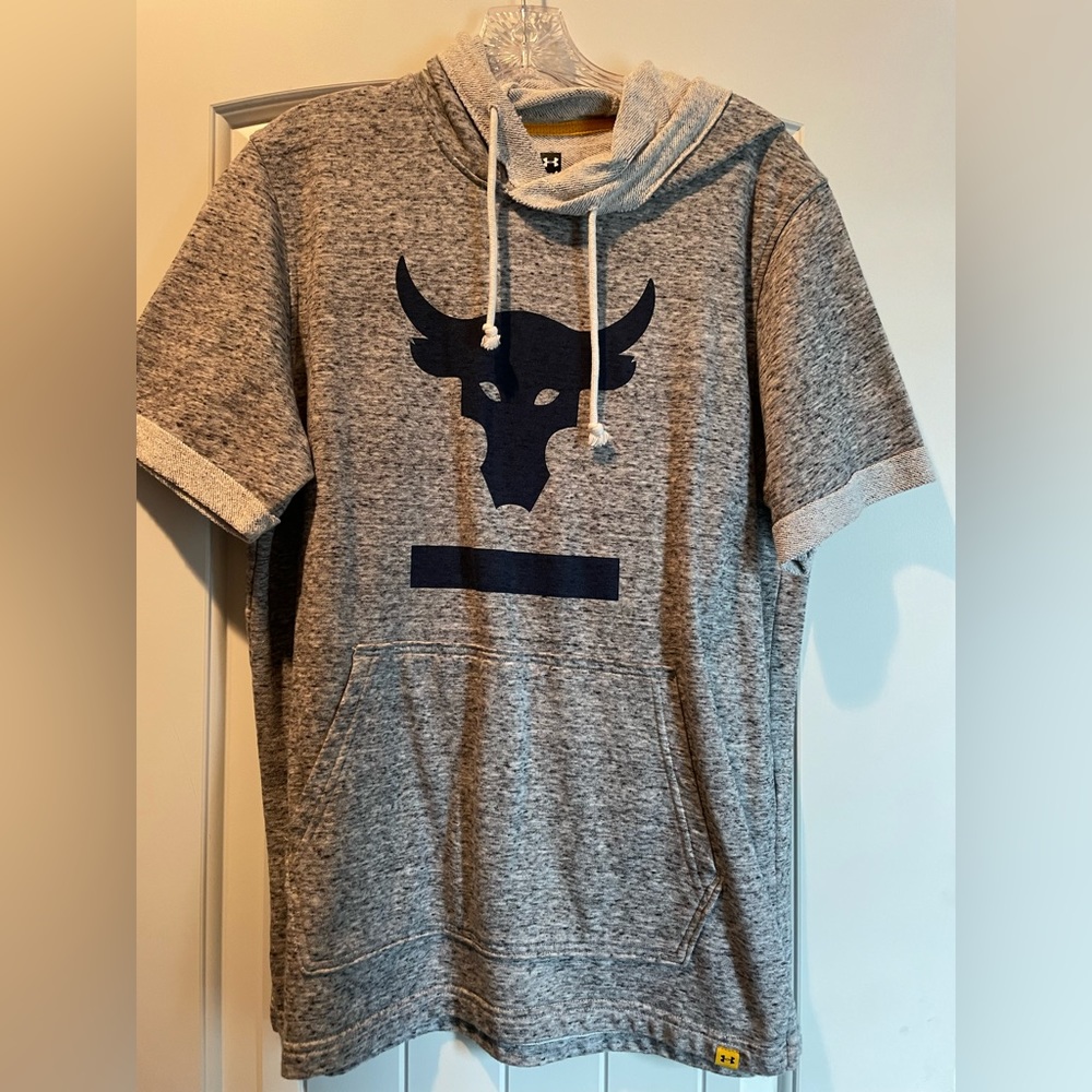 Men’s Project Rock Shortsleeve Hoody